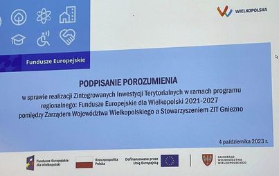 Zdjęcie do Uroczyste zawarcie porozumienia ZIT 