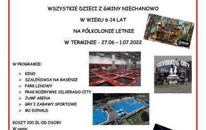 Zdjęcie do P&oacute;łkolonie letnie 