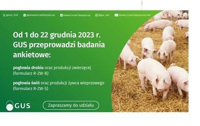 Zdjęcie do Badania statystyczne z zakresu rolnictwa