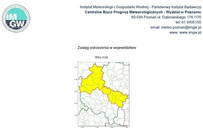 Zdjęcie do Ostrzeżenie meteorologiczne
