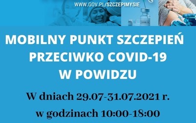 Zdjęcie do INFORMACJA W SPRAWIE SZCZEPIEŃ PRZECIWKO COVID-19 w POWIDZU