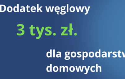 Zdjęcie do Informacja o dodatku węglowym
