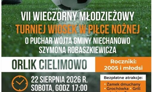 Zdjęcie do VII wieczorny młodzieżowy turniej wiosek w piłce nożnej  