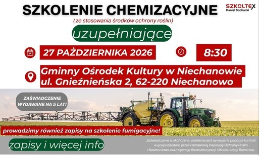 Zdjęcie do Szkolenie chemizacyjne